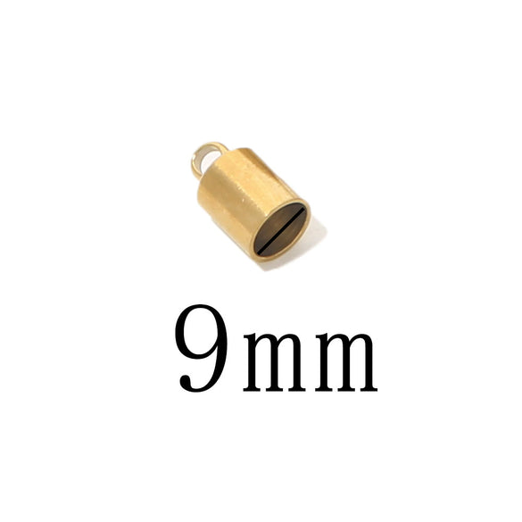 Stainless Steel 18K Gold Plated Bucket Cylinder Diy Jewelry Accessories Chain Buckle Rope Buckle Connecting Buckle With Electroplating