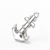 Stainless Steel Key Rudder Anchor Conch Retro Marine Hip Hop Fashion Jewelry Pendant