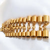Stainless Steel Leather Rope Jewelry Accessories With Real Gold Plated Lobster Buckle And Hanging Bucket For Diy
