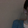 Stainless Steel Letter Earrings With Electroplating For Women