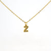 316L Stainless Steel Letter Fashion Necklace Electroplated Cross Chain For Women