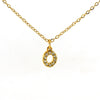 316L Stainless Steel Letter Fashion Necklace Electroplated Cross Chain For Women