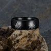 Stainless Steel Letter G Ring With Polished Finish Unisex Statement Jewelry For Wholesale