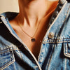 Stainless Steel Letter Necklace Electroplated Minimalist Accessories