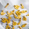 Stainless Steel Letter Necklace Electroplated Minimalist Accessories