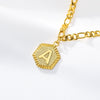 Stainless Steel Letters Anklet Necklace With Electroplating Design For Women