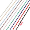Stainless Steel Light Luxury Geometric Gold Bead Chain Jewelry Accessories For Diy Bracelet And Necklace With Electroplating Treatment