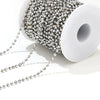 Stainless Steel Light Luxury Geometric Gold Bead Chain Jewelry Accessories For Diy Bracelet And Necklace With Electroplating Treatment