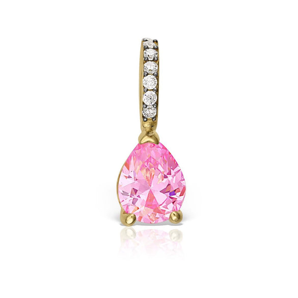 Stainless Steel Light Luxury Geometric Tennis Zircon Emerald Zircon Short Necklace With Diamond Design