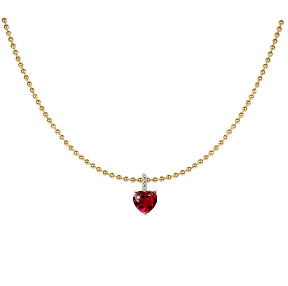 Stainless Steel Light Luxury Geometric Tennis Zircon Emerald Zircon Short Necklace With Diamond Design
