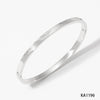 Stainless Steel Light Luxury Simple Fashion Ol Women's Bracelet With Electroplating And Geometric Design