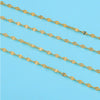 Stainless Steel Lip And Butterfly Chain Jewelry Accessories Electroplated With Gold And Ellipse Pattern For Necklace And Bracelet