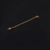 Stainless Steel Lobster Buckle Tail Chain Double Head Bracelet Necklace Extension Chain Electroplated Diy Jewelry Accessories