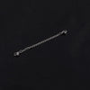 Stainless Steel Lobster Buckle Tail Chain Double Head Bracelet Necklace Extension Chain Electroplated Diy Jewelry Accessories