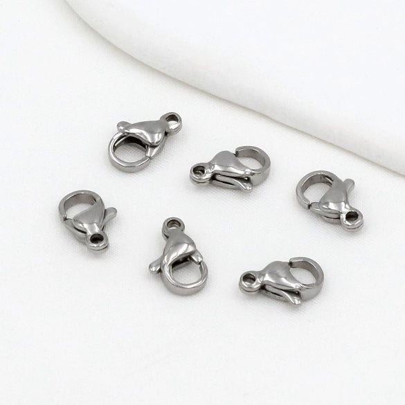Stainless Steel Lobster Clasp Gold Electroplated Jewelry Accessories For Diy Necklace And Bracelet