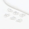 Stainless Steel Lobster Clasp Gold Electroplated Jewelry Accessories For Diy Necklace And Bracelet