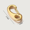 Stainless Steel Lobster Clasp Jewelry Accessories With Electroplating Treatment And Goatskin Rope