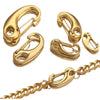 Stainless Steel Lobster Clasp Jewelry Accessories With Electroplating Treatment And Goatskin Rope