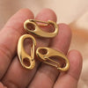 Stainless Steel Lobster Clasp Jewelry Accessories With Electroplating Treatment And Goatskin Rope