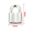 Stainless Steel Lock Pendant Jewelry Accessories Electroplated Polished Nonfading For Diy
