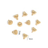 Stainless Steel Lotus Handmade Diy Goldplated Jewelry Accessories Connector For Necklace And Bracelet