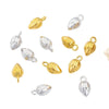 Stainless Steel Lotus Pendant Necklace Bracelet Diy Hand Rope Pendant Vacuum Color Retention Electroplated Gold