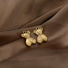 Stainless Steel Love Bear Pendant Electroplated Diy Sweater Necklace And Bracelet Pendant Accessories