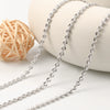 Stainless Steel Love Chain Peach Heart Double Layer Three Dimensional Non Fading Necklace Bracelet