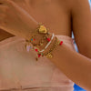 Stainless Steel Love Fruit Style Bracelet With Electroplating Jewelry For Women
