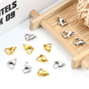 Stainless Steel Love Heartshaped Lobster Buckle Jewelry Accessories For Bracelet Necklace With Electroplating
