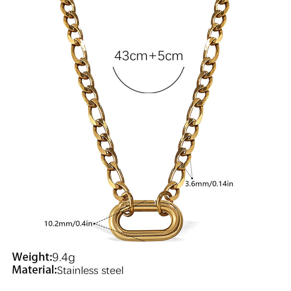 316L Stainless Steel Love Hollow Croissant Bracelet With Natural Stone Pearl Electroplating