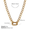 316L Stainless Steel Love Hollow Croissant Bracelet With Natural Stone Pearl Electroplating
