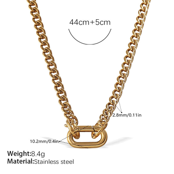 316L Stainless Steel Love Hollow Croissant Bracelet With Natural Stone Pearl Electroplating