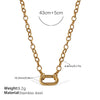 316L Stainless Steel Love Hollow Croissant Bracelet With Natural Stone Pearl Electroplating