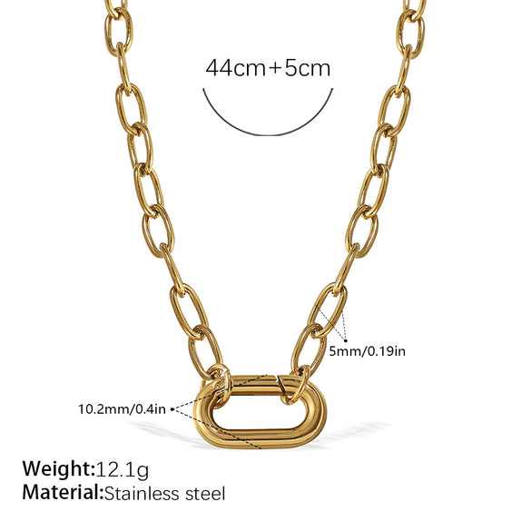 316L Stainless Steel Love Hollow Croissant Bracelet With Natural Stone Pearl Electroplating