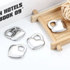Stainless Steel Love Lock And Heart Shape Jewelry Diy Polished Vacuum Electroplated Pendant For Necklace Bracelet Waist Chain
