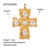 Stainless Steel Love Pendant Accessories With Electroplating Treatment