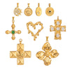 Stainless Steel Love Pendant Accessories With Electroplating Treatment