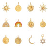 Stainless Steel Love Pendant Jewelry Accessories