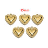 Stainless Steel Love Pendant Vacuum Electroplated Diy Couple Necklace