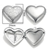 Stainless Steel Love Photo Box Pendant With Vintage Embossed Pattern And Electroplating For Necklace Jewelry Accessories