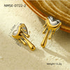 Stainless Steel Loveshaped Geometric Fashion Electroplated Women's Earrings