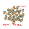 Stainless Steel Lucky Stone Pendant With Dragon Pattern And Gold Electroplating For Diy Jewelry