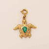 Stainless Steel Marine Life Fashion Pendant With Furnace Vacuum Plating And 18K Gold Color Preservation