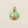 Stainless Steel Marine Life Fashion Pendant With Furnace Vacuum Plating And 18K Gold Color Preservation