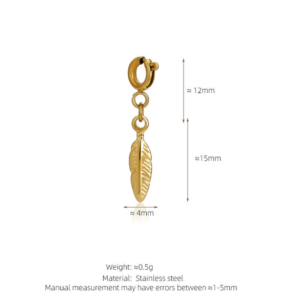 Stainless Steel Marine Life Starfish Shell Conch Love Cross Pendant Necklace Accessories With Electroplating Animal Zodiac Design