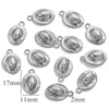 Stainless Steel Marine Organisms Western Cowboy Hat Pendant Handmade Electroplated Jewelry Necklace