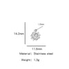 Stainless Steel Marine Series Shell Conch Sea Star Jewelry Accessories Pendant With Electroplating