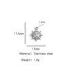 Stainless Steel Marine Series Shell Conch Sea Star Jewelry Accessories Pendant With Electroplating