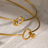 Stainless Steel Marine Shell Pendant Collar Natural Retro Fashion Women's